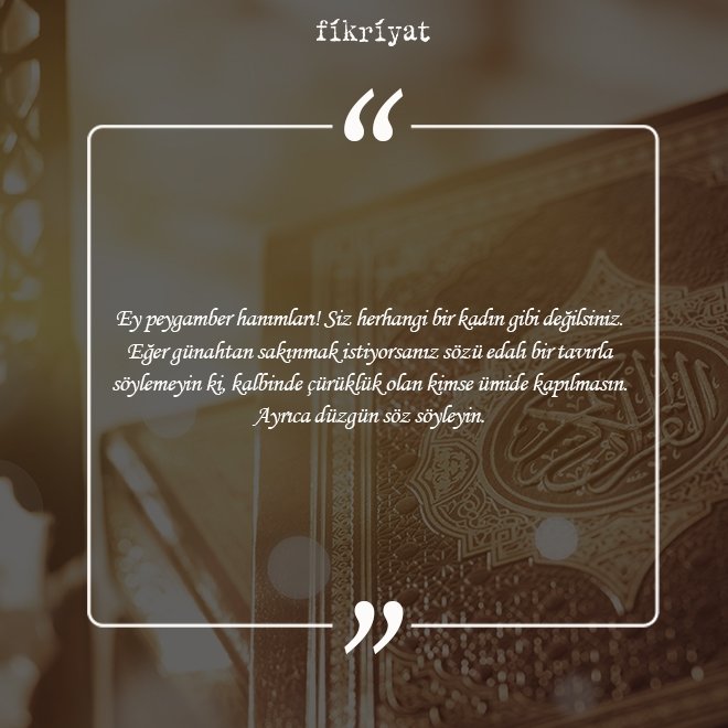 Kur’an-ı Kerim’de kadınlar hakkında ayetler