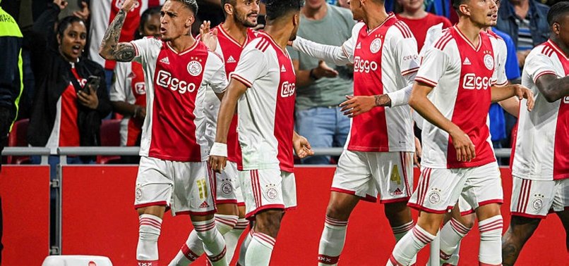 AJAX BAN SIGNS ASKING PLAYERS FOR THEIR SHIRTS
