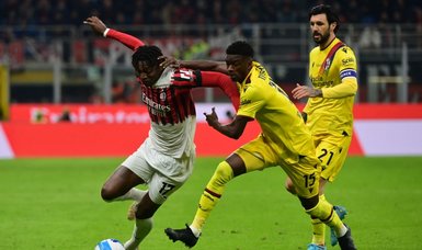 Milan held by visitors Bologna and miss chance to extend Serie A lead