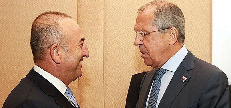 TURKISH, RUSSIAN FOREIGN MINISTERS SPEAK OVER PHONE