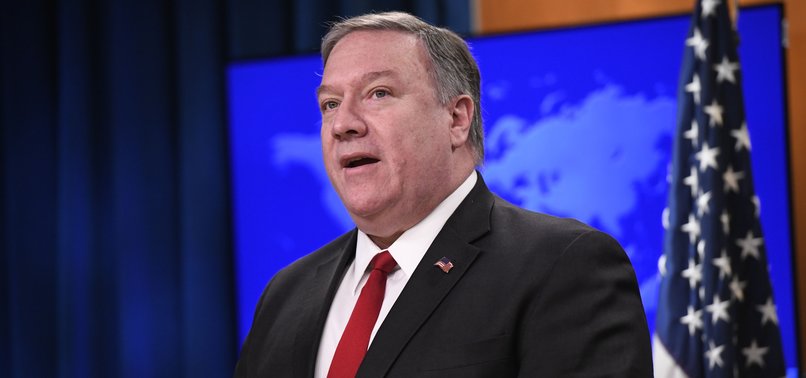 POMPEO SAYS IRAN THE COMMON VILLAIN IN MIDEAST PROTESTS
