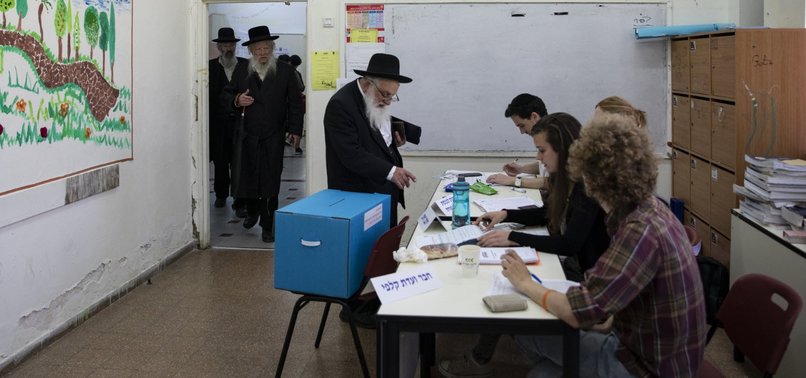 NETANYAHU, MAIN RIVAL, NECK AND NECK IN EARLY EXIT POLLS