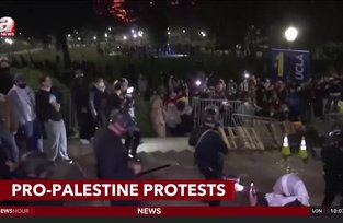 U.S. support for Israel under fire amid campus protests