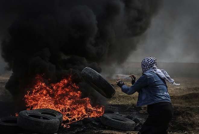 İsrail vahşetinin fotoğrafları