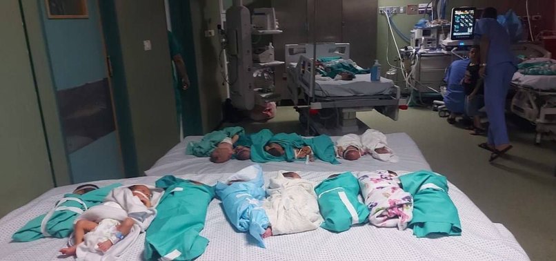 BABIES AT AL-QUDS HOSPITAL IN GAZA SUFFERING FROM DEHYDRATION: PALESTINIAN RED CRESCENT SOCIETY