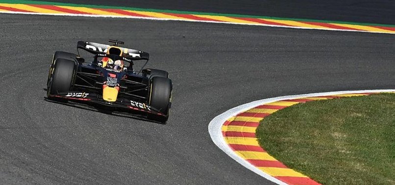 DOMINANT VERSTAPPEN GOES FROM 14TH TO FIRST IN BELGIUM