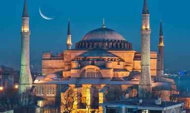 Transformation of the Hagia Sophia Mosque