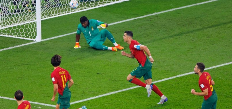 CRISTIANO RONALDO BECOMES FIRST MAN TO SCORE IN FIVE WORLD CUPS