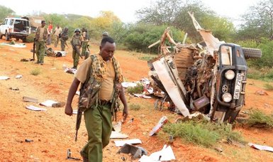 Roadside blast kills 7 Kenyan soldiers in Somalia