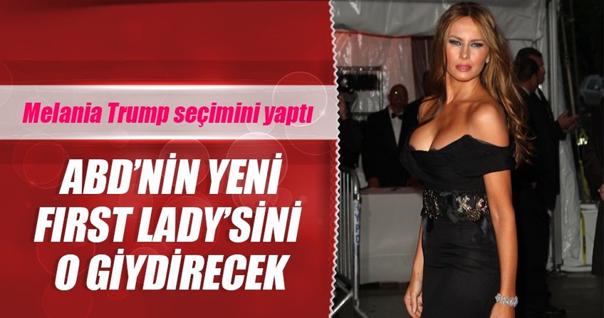 Melania Trump seçimini yaptı