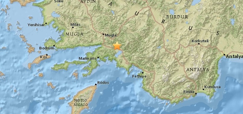 MAGNITUDE 5.0 EARTHQUAKE SHAKES TURKEY’S SOUTHERN MUĞLA