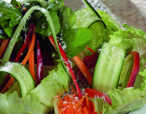 Fesleğenli, Kekikli Salata