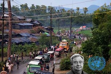 BM’den Myanmar’a katliamlara son ver çağrısı