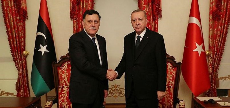 Turkish President Erdoğan meets Libyan PM Sarraj in Istanbul - anews