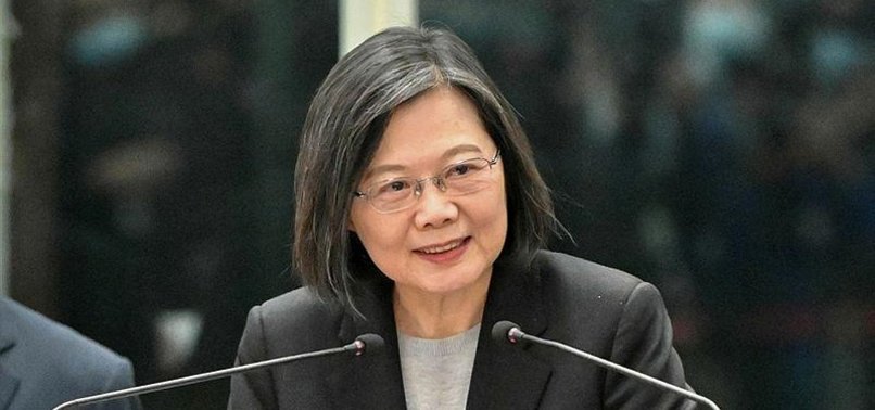 TAIWAN WONT BE STOPPED FROM ENGAGING WITH WORLD: TSAI ING-WEN