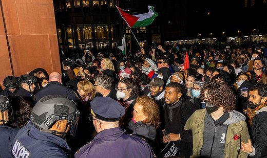 Pro-Palestinian protestors arrested at New York University