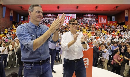 Socialist win in Catalan vote ’ends decade of division’: Spain PM