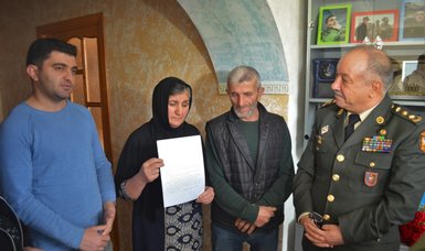 Turkish defense chief writes to family of Karabakh martyr