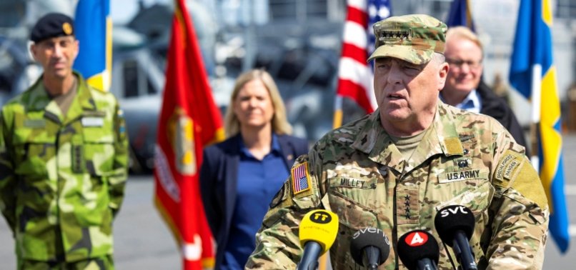 TOP US GENERAL SIGNALS SUPPORT FOR SWEDEN AND FINLANDS NATO BIDS