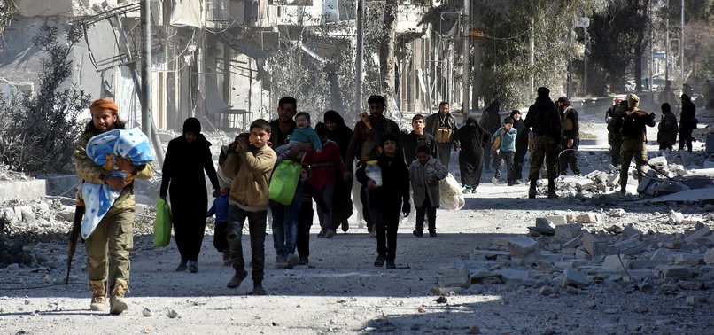 POPULATION OF SYRIAN TOWNS FREED FROM DAESH INCREASES