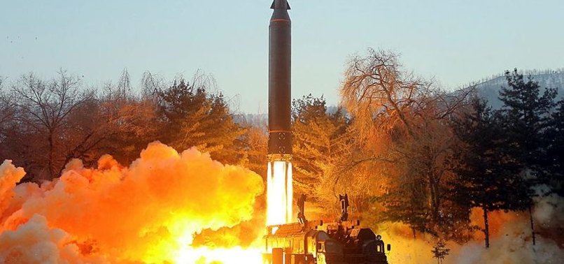 NORTH KOREA CONFIRMS TEST OF HYPERSONIC MISSILE