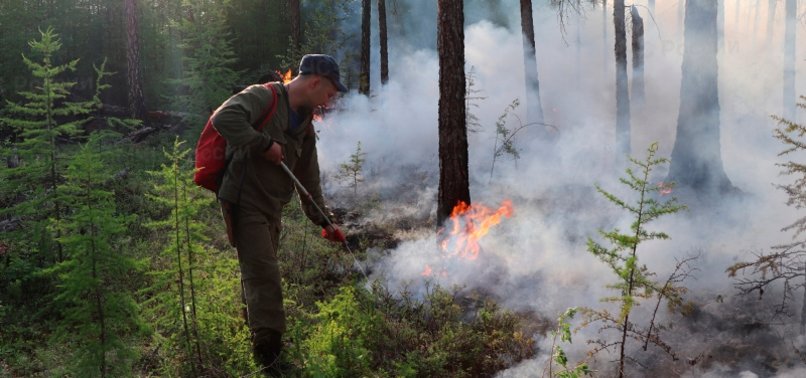 OVER 100 RUSSIAN VILLAGES ENGULFED BY SMOKE AS FOREST FIRES SPREAD