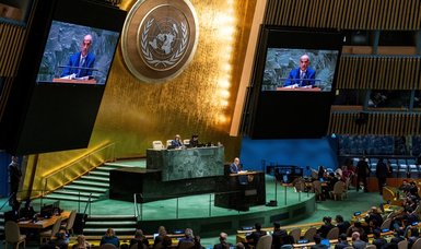 Amid Israeli onslaught in Gaza, UN adopts Pakistan-sponsored resolution on self-determination
