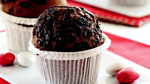 Damla Çikolatalı Muffin Kek