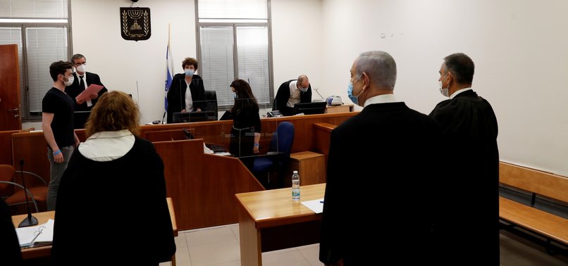 ISRAELS NETANYAHU ATTACKS JUSTICE SYSTEM AS TRIAL BEGINS