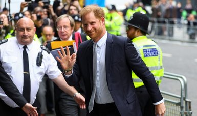 Prince Harry back in court for second day of grilling over UK tabloid claims
