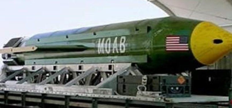 USE OF MOAB AND ASSESSING NEW US DEFENSE POSTURE