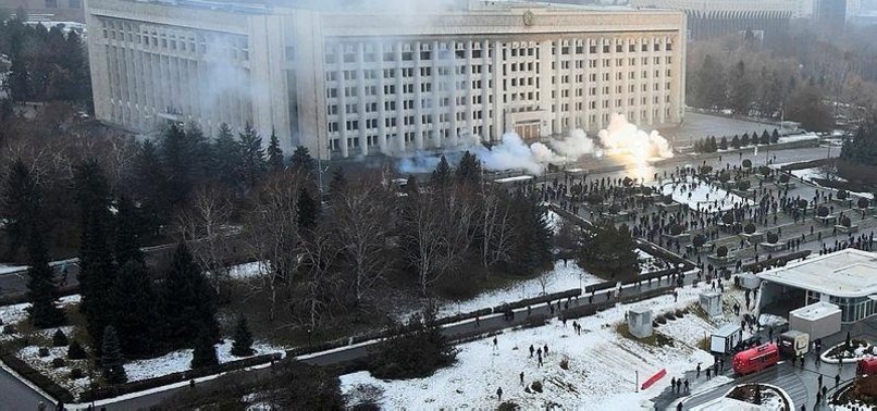 RUSSIA URGES DIALOGUE NOT RIOTS IN KAZAKHSTAN