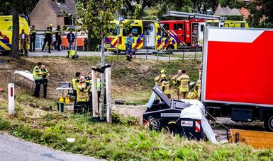 Several dead after lorry slams into Dutch neighbourhood barbecue