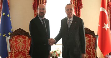 Turkey's Erdoğan receives EU Council President Charles Michel