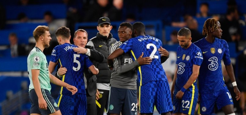 CHELSEA SET TO FINISH THIRD AFTER LEICESTER DRAW