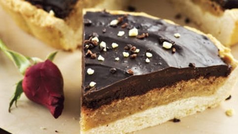 Cevizli ve Çikolatalı Tart