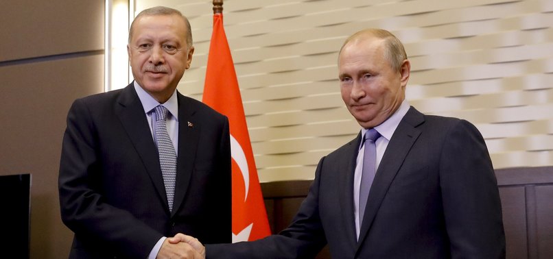 ERDOĞAN URGES PUTIN TO RESTRAIN ASSAD REGIME IN REBEL-HELD IDLIB