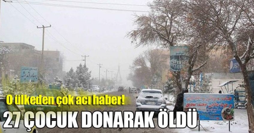 Afganistan’da 27 çocuk öldü