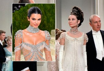Kendall Jennerın MET Gala İlhamı Audrey Hepburn!