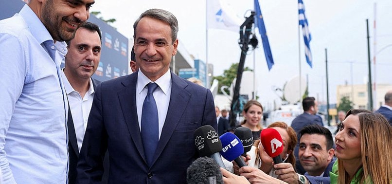 MITSOTAKIS CONSERVATIVES AHEAD IN GREECE VOTE: EXIT POLLS