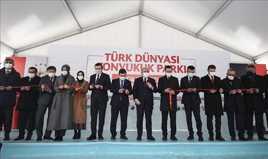 Iconic Turkic world monument replica erected in Turkey