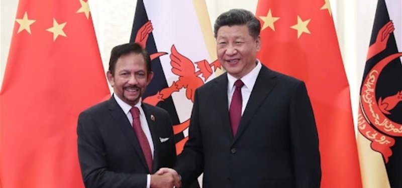 China's Xi hosts Brunei sultan, Thai premier for talks in Beijing
