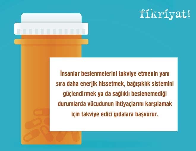 KİMLER TAKVİYE GIDAYA BAŞVURUR?