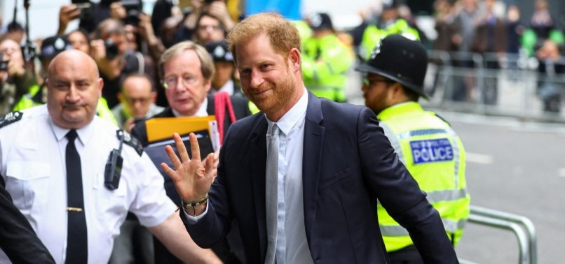 PRINCE HARRY BACK IN COURT FOR SECOND DAY OF GRILLING OVER UK TABLOID CLAIMS