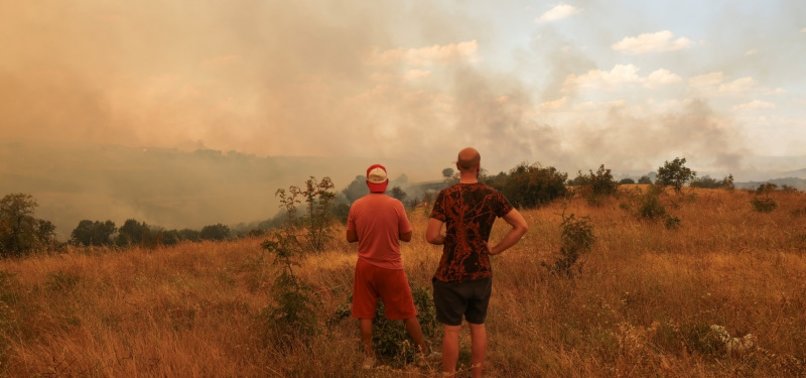 WILDFIRES IN GREECE BRING ENVIRONMENTAL AND HEALTH ISSUES