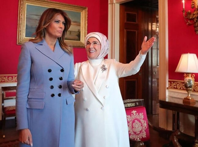 Emine Erdoğan writes to Melania Trump about Gaza