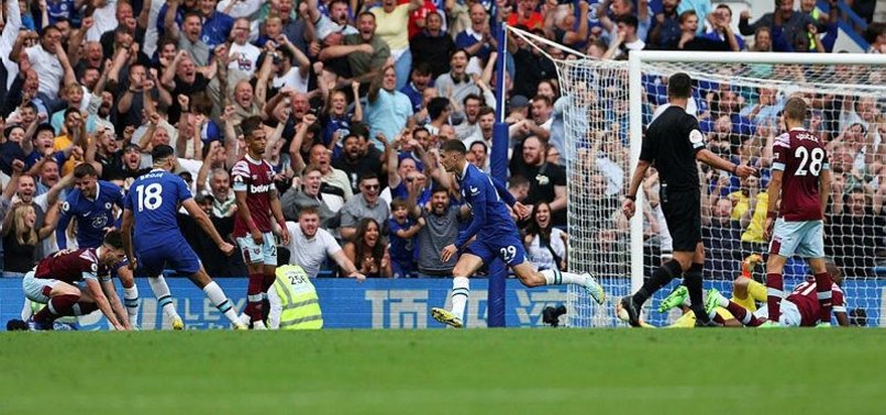 CHELSEA COME FROM BEHIND TO BEAT WEST HAM 2-1