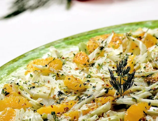 Rezeneli Ve Portakallı Salata