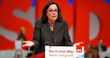 German SPD leader Nahles quits as party's popularity hits low