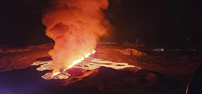 RESIDENTS IN ICELAND RETURN TO HOMES AFTER VOLCANO ERUPTIONS
